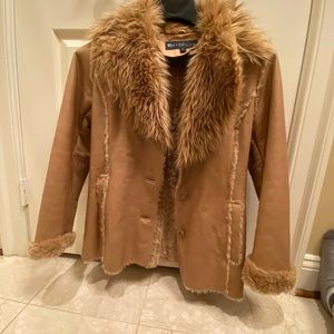 Kenneth Cole Reaction leather and faux fur